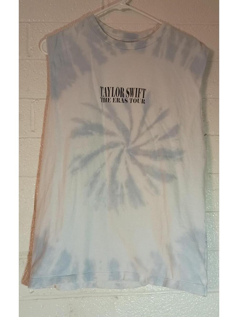 Taylor Swift The Eras Tour Tie Dye Sleeveless Tank Top S